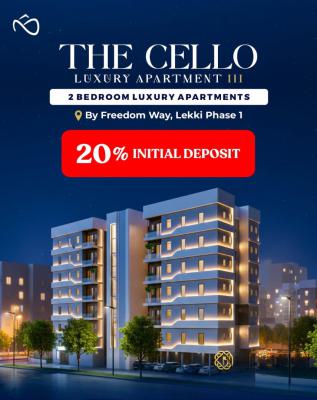 Off Plan Luxury 2 Bedroom Apartment in a Prime Location, Freedom Way, Lekki Phase 1, Lekki, Lagos, Flat / Apartment for Sale