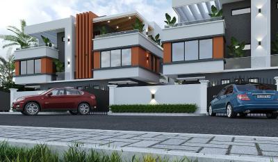 Exquisite 4 Bedroom Semi Detached Duplex with a Room Bq, Gbagada, Lagos, Semi-detached Duplex for Sale