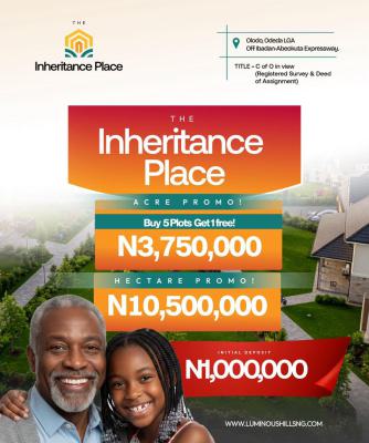 Leave a Legacy That Has C of O for Your Children, Olodo , Buy 5 Plots Get 1 Plot Free, Abeokuta North, Ogun, Mixed-use Land for Sale