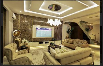 Fully Furnished 4 Bedroom Duplex, Osapa Off Pinnock Beach Road, Lekki, Lagos, Semi-detached Duplex for Rent