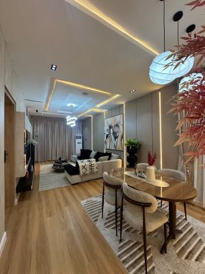 Exquisitely Furnished 3 Bedrooms Maisonette with Ps5, Gym and Pool, Meadow Hall Way, Ikate, Lekki, Lagos, House Short Let