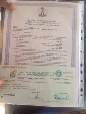 Mbora District Land Available, Mbora (nbora), Abuja, Residential Land for Sale