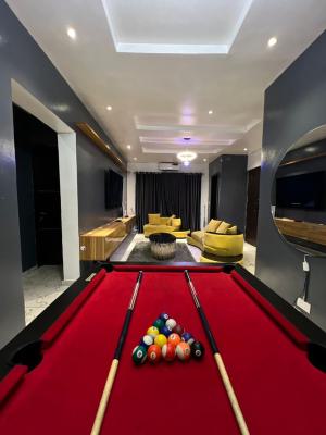 Beautifully Furnished 2 Bedroom Apartment with Ps5, Snooker, Ewa Court, Oyekan Cl, Lekki Phase 1, Lekki, Lagos, Flat / Apartment Short Let