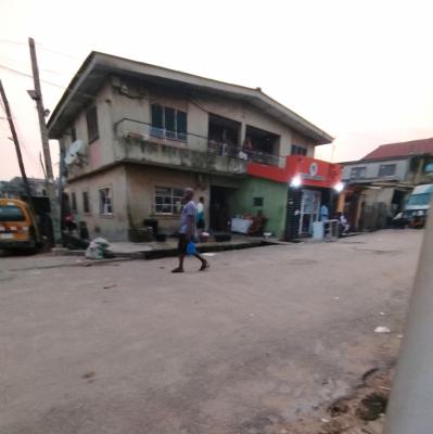 Storey Building of 12rooms on Corner Piece Land with Tarred Road Sides, Alapere, Ketu, Lagos, House for Sale