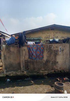 Bungalow Standard Full Plot at Good Location  Pric :90m Size 600sqm Re, Ijesha, Surulere, Lagos, Block of Flats for Sale