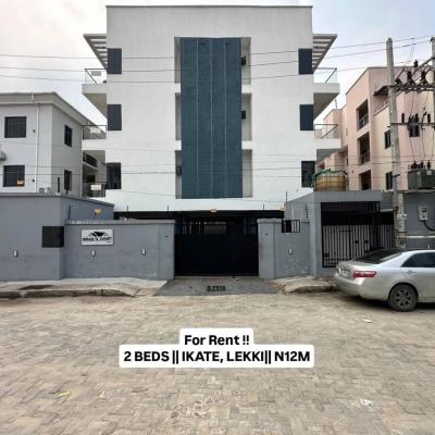 Fully Furnished 2bedroom Apartment with Swimming Pool and Gym, Ikate, Lekki, Lagos, Flat / Apartment for Rent