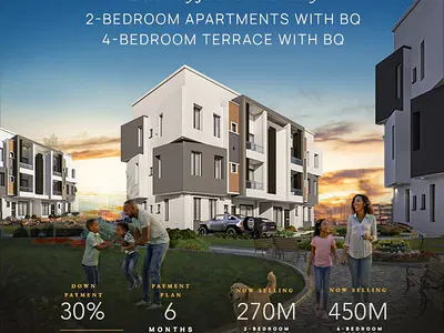 4 Bedroom Luxury Terrace Duplex with BQ — Ikeja, Lagos