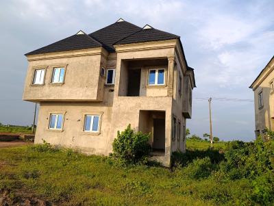 4 Bedroom Fully Detached Carcass Duplex, Treasure Hilltop Estate Ikola Command, Alagbado, Ifako-ijaiye, Lagos, Detached Duplex for Sale