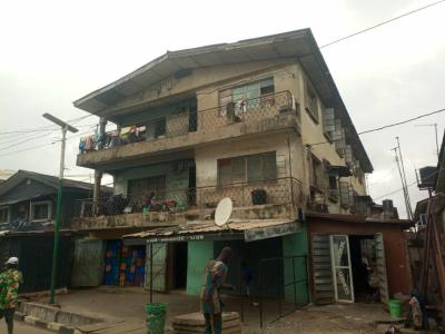Prime Two-storey Building with 10 Mini Flat, 16 Sing Rooms & 3 Shops, Kadiriu Street, Ojuelegba, Surulerelagos, Surulere, Lagos, Block of Flats for Sale