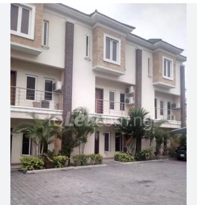 Spacious and Serviced 4bedroom Terrace Duplex + Bq, Abiola Court, Osapa London, Lekki, Lagos, Osapa, Lekki, Lagos, Terraced Duplex for Rent