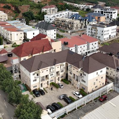 Neatly Furnished 4 Bedroom Terrace Duplex + Maids Room, Guzape District, Abuja, Terraced Duplex for Sale