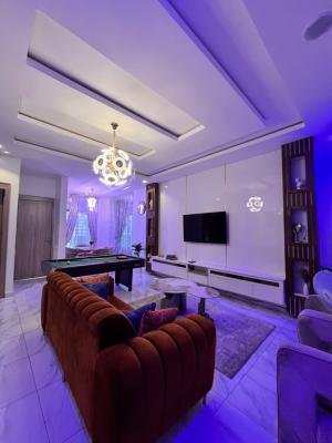 Fully Furnished 4-bedroom Terrace Duplex with Pool, Gym, Solar & Sport, Harris Drive, Vgc, Lekki, Lekki, Lagos, Terraced Duplex for Rent