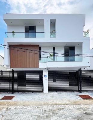 4 Bedroom Semi Detached Duplex with a Bq, Ikate Lekki, Lekki, Lagos, Semi-detached Duplex for Sale