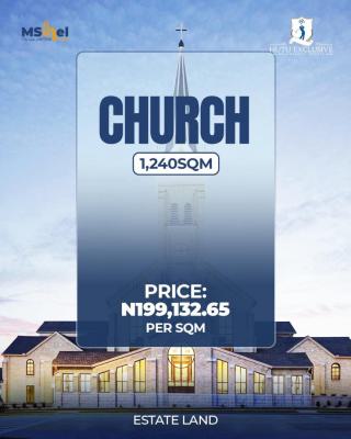Investment Opportunity Measuring 1240sqm for Church, Hutu Exclusive, Goza, Lugbe District, Abuja, Mixed-use Land for Sale