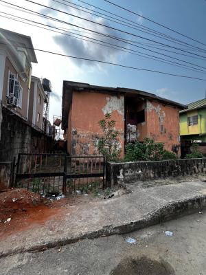 a Storey Building on a Full Plot of Land in a Serene Neighborhood, Off Bode Thomas, Surulere, Lagos, House for Sale
