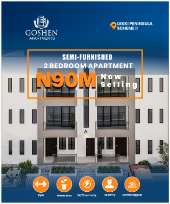 Goshen Apartments, Lekki Scheme 2 Off O Ogombo Road, Lekki Phase 2, Lekki, Lagos, Flat / Apartment for Sale