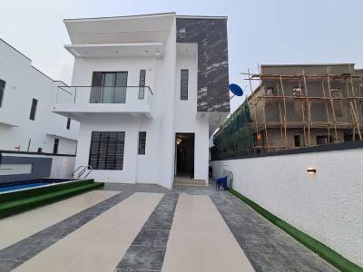Stunning 5 Bedroom Detached Duplex with Swimming Pool & Bq, Chevron Tollgate, Lekki, Lagos, Detached Duplex for Sale