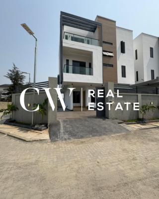 5-bed Detached Duplex with Bq & Swimming Pool- Lekki, Lekki, Lagos, Detached Duplex for Sale
