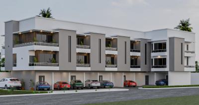 4 Bedroom Semi Finished Terrace Duplex  with Bq, Hillside Estate, Gwarinpa, Abuja, Terraced Duplex for Sale