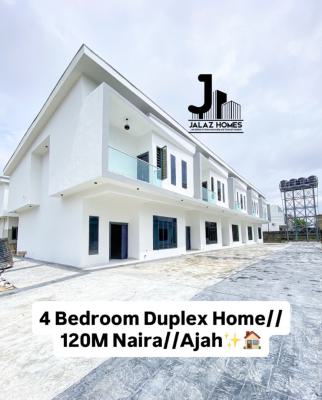 Brand New 4 Bedroom Terraced Duplex Home, Ajah, Lagos, House for Sale