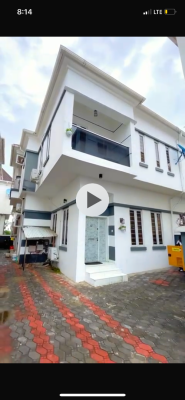 Fully Furnished 4 Bedroom Semi Detached Duplex with Bq, Ikota, Lekki, Lagos, Semi-detached Duplex for Rent