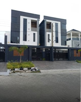 5 Bedroom Semi Detached Duplex with Swimming Pool, Off Akeem Dickson, Lekki Phase 1, Lekki, Lagos, Semi-detached Duplex for Rent