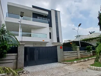 5-Bedroom Detached Duplex with Fitted Kitchen and BQ — Katampe Extension, Katampe, Abuja