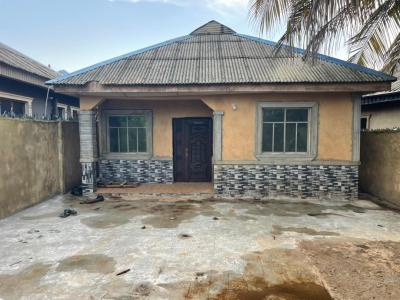 Newly Built 2 Bedroom Flat Bungalow on Half Plot of Land, Charity Estate Igbo-olomu Community Off Owutu Ishawo Road Via Agric, Isawo, Ikorodu, Lagos, House for Sale