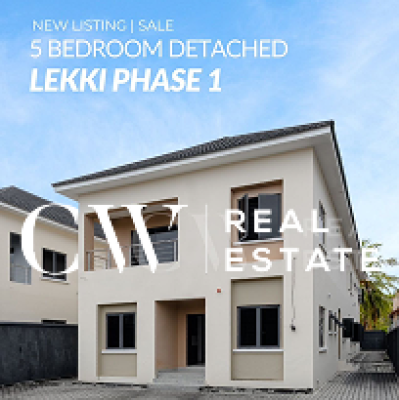 5-bedroom Detached Duplex, Lekki Phase 1, Lekki, Lagos, Detached Duplex for Sale