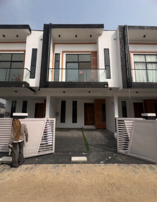 Self Service & Self Compound 4bedroom Semi Detached Duplex at Orchid, Orchid Road By Bis, Lekki, Lagos, Semi-detached Duplex for Rent