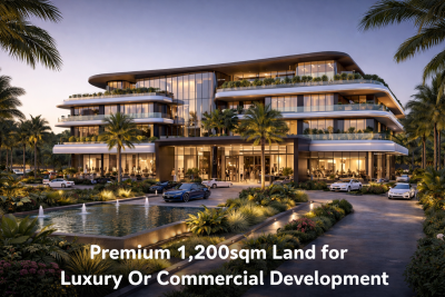 Prime 1,200sqm Land for Luxury Or Commercial Development, Ikate, Lekki, Lagos, Mixed-use Land for Sale