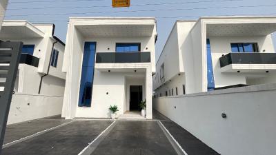 Luxury and Spacious 4 Bedroom Fully Detached Duplex with a Bq, Scheme 2, Lekki, Lagos, Semi-detached Bungalow for Sale