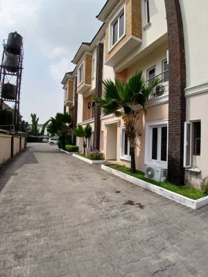 4 Bedroom Terrace Duplex on 3-floors with a Room Bq Inside Ab, Osapa, Lekki, Lagos, Terraced Duplex for Sale