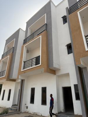 Exquisite 4 Bedroom Terrace with Bq, By Lento, Jabi, Abuja, Terraced Duplex for Sale