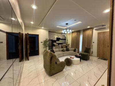 2bd Furnished Aprt with Pool/ Gym Upstairs Shot Let Allowed, Ikate, Lekkj Lagos Nigeria, Lekki, Lagos, Flat / Apartment for Rent