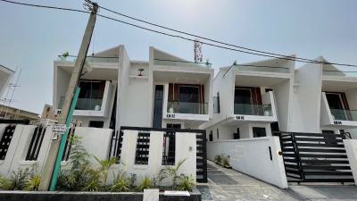 Classically Finished 4 Bedroom Semi Detached Duplex with a Bq, Ikota, Lekki, Lagos, Semi-detached Duplex for Sale