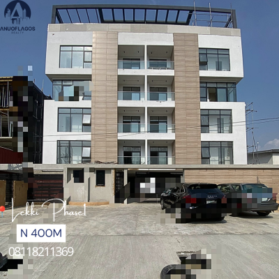 a Well-designed Nearly Completed 3 Bedroom Serviced Apartment, Lekki Phase 1, Lekki, Lagos, Block of Flats for Sale