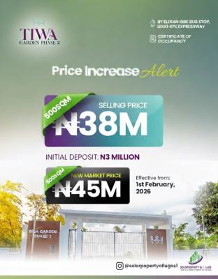 Ibeju Lekki Land, Lekki Epe Expressway, Ibeju Lekki, Lagos, Residential Land for Sale