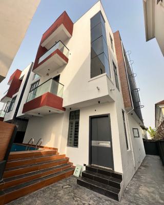 5 Bedroom Detached Duplex on Two Floors with Pool, 5 Bedroom Duplex for Rent, Lekki Phase 1, Lekki, Lagos, Detached Duplex for Rent