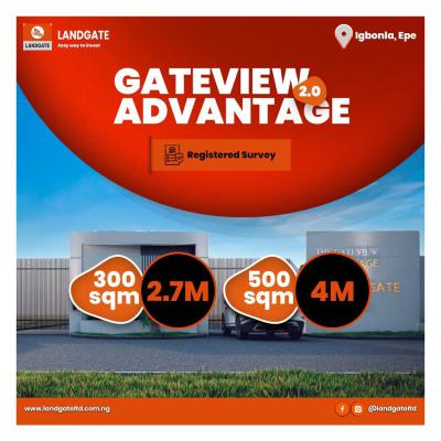 Land in Epe, Igbonla, Epe, Gateview Advantage 2.0, Epe, Lagos, Residential Land for Sale