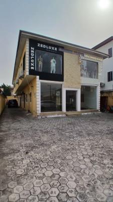 Open Office Space Measuring 60sqm on The First Floor Facing The Roa, Lekki Phase 1, Lekki, Lagos, Office Space for Rent