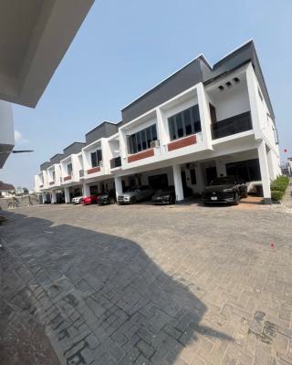 Well Spaced 4 Bedroom Terrace with Pool & Gym, Serviced 4 Bedroom Duplex for Rent, Ologolo, Lekki, Lagos, Terraced Duplex for Rent