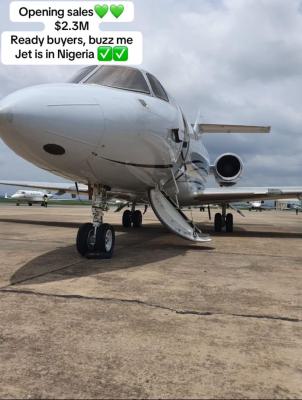 Private Jet Name: Hawker 800 Year : 2002, Asokoro District, Abuja, Commercial Property for Sale
