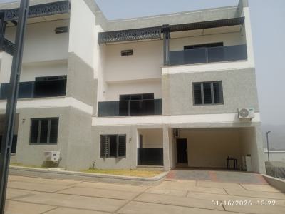 a Well Finished, Serviced 4-bedroom Terrace Duplex + 1bq, Diplomatic Zone ( Katampe Extension Abuja), Katampe Extension, Katampe, Abuja, Terraced Duplex for Rent