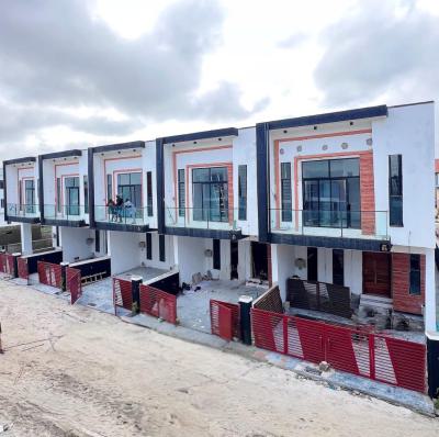Contemporary 4 Bedroom Terrece Duplex Self Compound, Ikota, Lekki, Lagos, Terraced Duplex for Sale