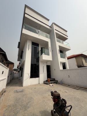 Luxuriously Built 5 Bedroom Semi Detached Duplex with a Room Bq, Adeniyi Jones, Ikeja, Lagos, Semi-detached Duplex for Sale