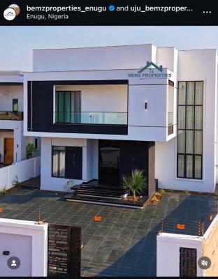 Luxury 5 Bedroom Fully Automated Duplex, 13 Centenary Estate, Enugu, Enugu, Detached Duplex for Sale