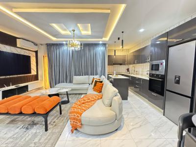 Luxury 1 Bedroom with Pool, Ps5, Snooker, Elevator in a Secure Estate, Lekki Phase 1, Lekki, Lagos, Flat / Apartment Short Let