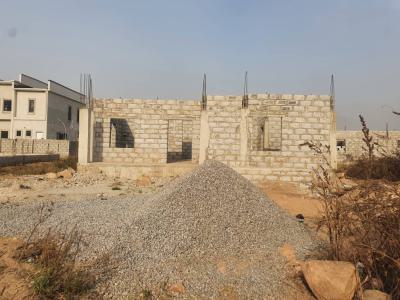 Distress 5 Bedroom Carcass Duplex, Seman Estate, Lugbe District, Abuja, Detached Duplex for Sale