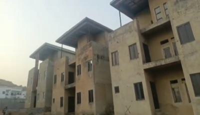 Luxury Terrace Duplex Advanced Carcass, Diplomatic Zone, Katampe, Abuja, Terraced Duplex for Sale
